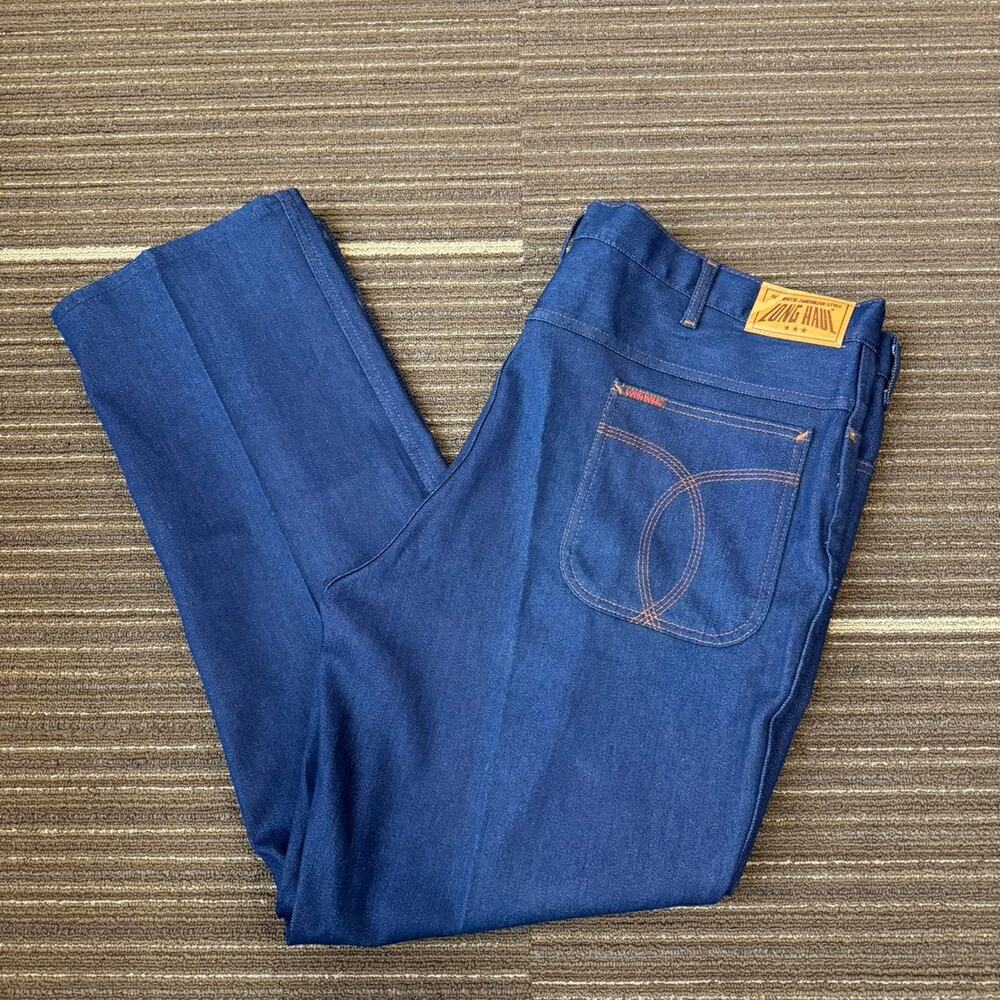 Vintage 80s Made in USA baggy "Long Haul" Denim Jeans